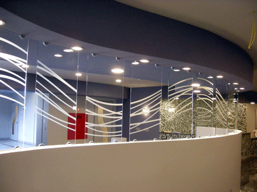 Glass Partition