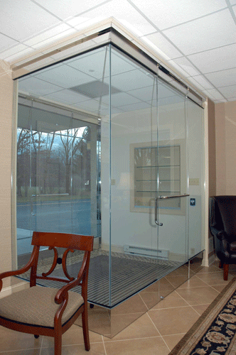 Glass Entrance